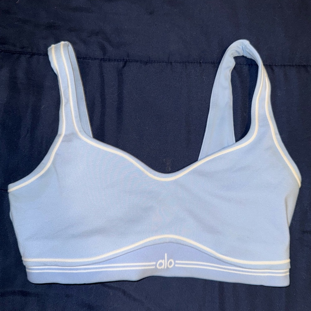 ALO Yoga seashell Sports Bra